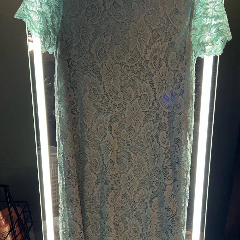 Juicy Couture Lace Dress in blue